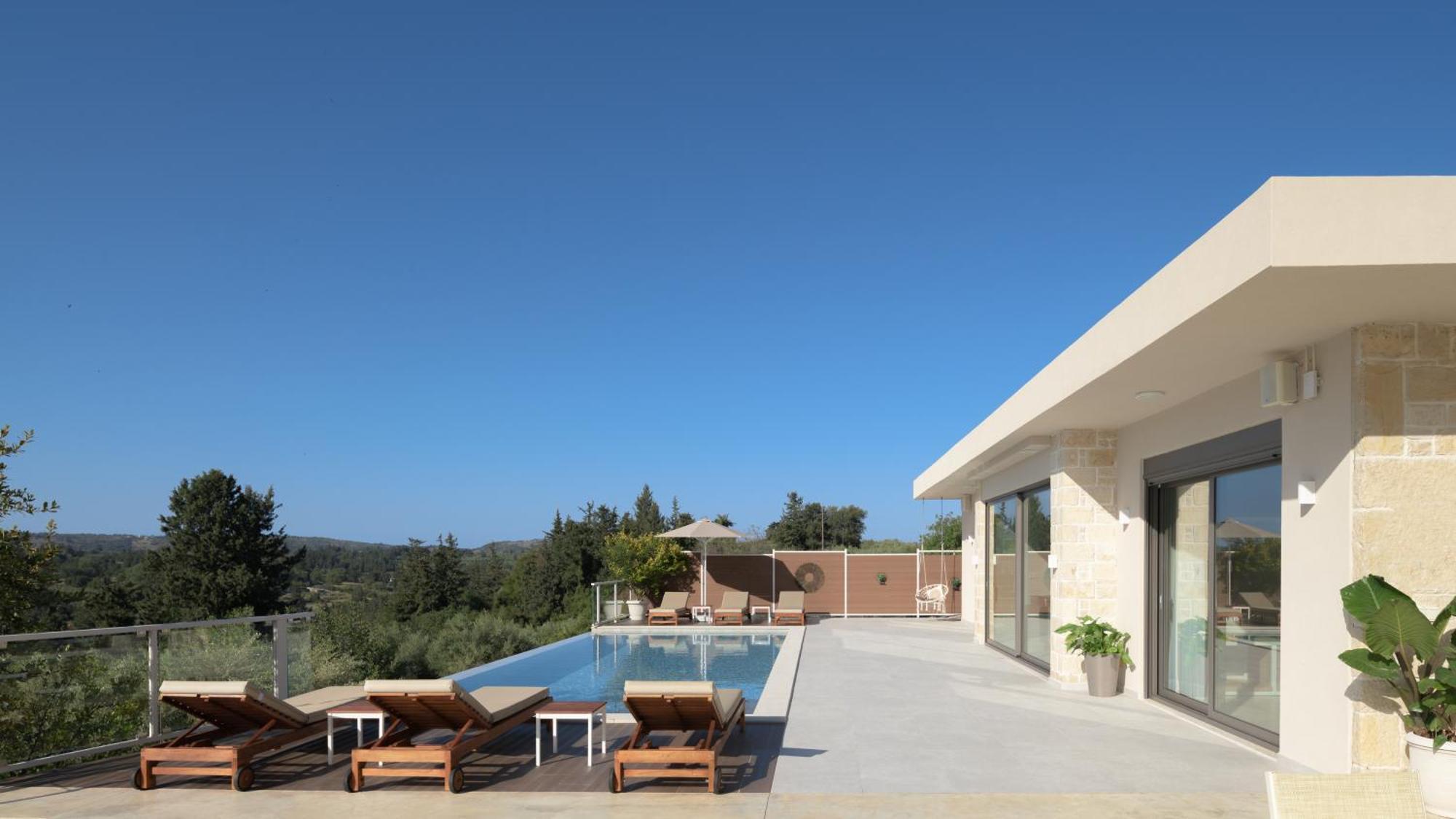 Reflection Villa, With Heated Pool, Close To Sea, By Thinkvilla Chania  Buitenkant foto