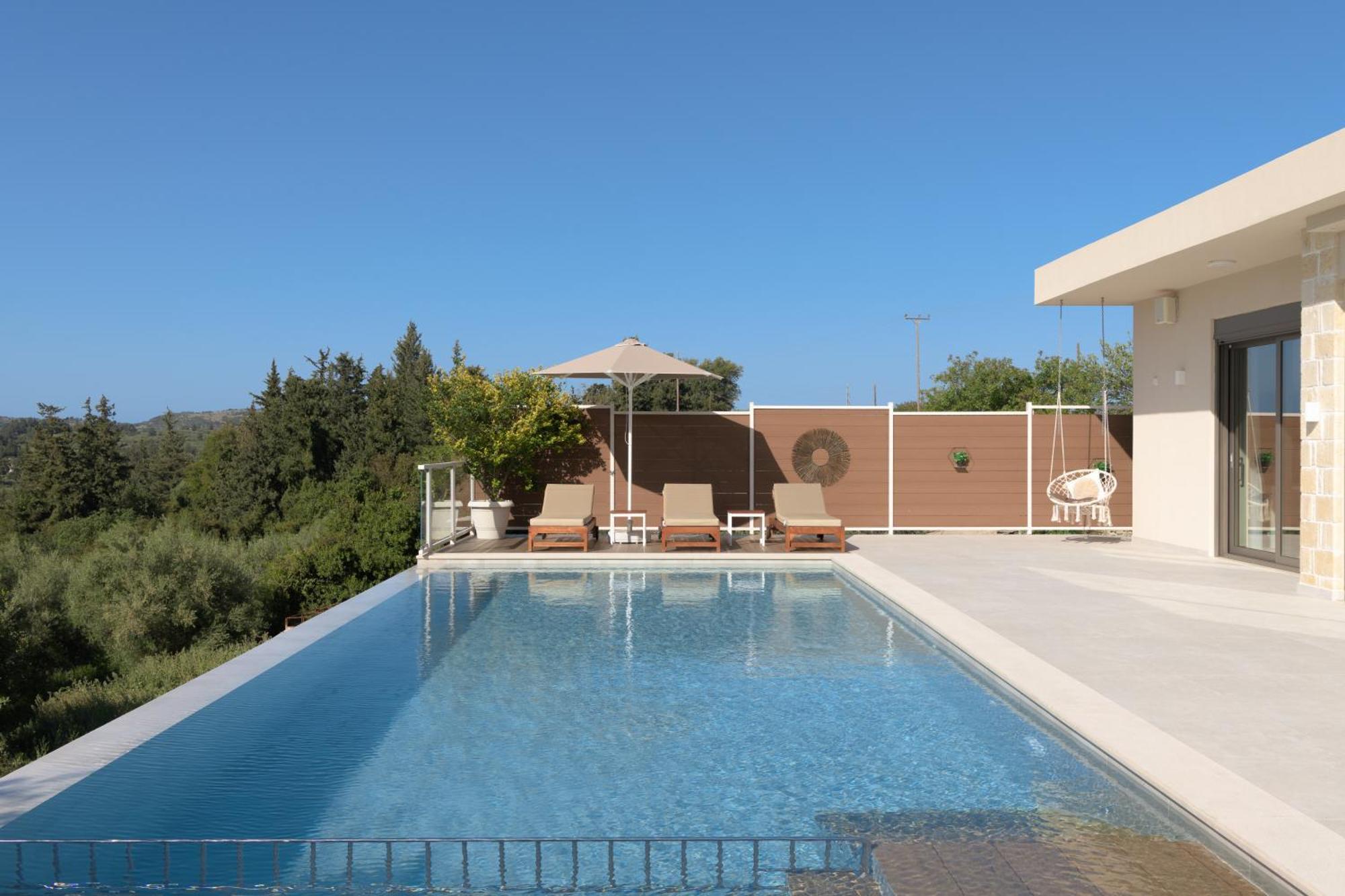 Reflection Villa, With Heated Pool, Close To Sea, By Thinkvilla Chania  Buitenkant foto